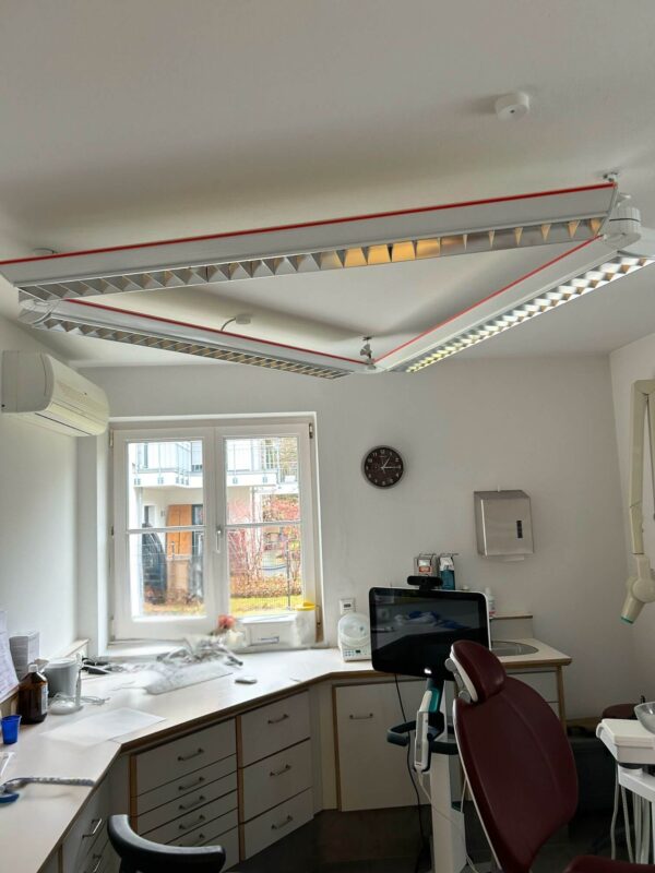 Albers München oude tandartsverlichtingskamer